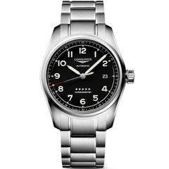 New Longines Spirit 37mm Black Men’s Watch L34104536
