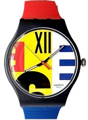 Limited Edition Swatch Watch REVIVAL 1987 Nine To Six GB117 SUOB171 New Gent