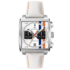 Specht&Sohne Men’s Chronograph Watch Japan VK64 Quartz 316L Steel Leather