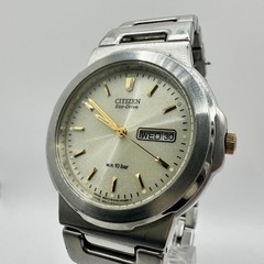 CITIZEN Eco-Drive Day-Date E100-K17837 Men’s Watch 42.7mm Wrist 19.5mm From