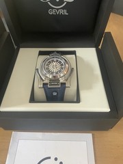 GV2 Gervil Men’s 3407 Triton Swiss Automatic Watch 49mm Stainless Steel Limited