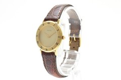 GUCCI 3000.2.L Quartz Women’s Watch Gold Dial 26mm Roman Swiss Vintage Box