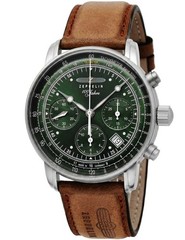 Zeppelin 8618-4 – 100 Years Zeppelin Mens Watch Automatic Chronograph 43mm 5ATM