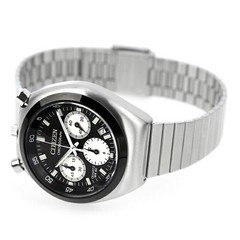 New CITIZEN RECORD LABEL Watch Men’s AN3660 81E Collection Record Label Horn Chr