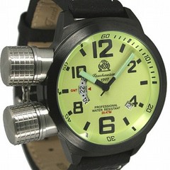 German U-Boot HORIZONTAL Crown ProtectionSWISS GMT T0201