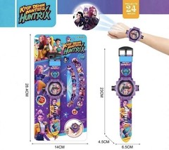 Kpop Devil Hunters Kids Electronic Projector Watch