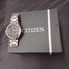 Citizen CB3010-57L Radio Solar Watch Box Manual Papers