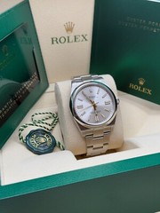Rolex Oyster Perpetual 41 2024 Silver Dial Stainless Steel Smooth Bezel
