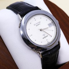 Rado Diastar 107.9623.3 Date Hard Alloy Case Quartz Watch Men Battery Replaced