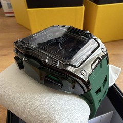 ACTIVA Digital Sport Quartz Watch WR30m Alarm Day/Date Light Green Strap 46mm