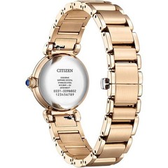 Citizen EM1123-62X New Ladies’ Eco-Drive Watch Silver Dial Stainless Steel