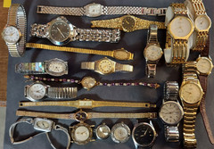 Vintage Watch Lot for Repair-Benrus 3061 DR2L6,Bulova Berkshire L0,bourbon 23rd