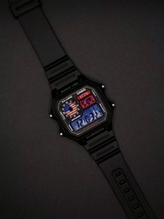 “Patriot” | Custom America 250 Casio | Royale | AE-1200WH |🇺🇸🔴🔵| Watch MOD