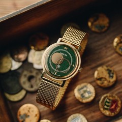 Rare Green Vintage Raketa Kopernik (Copernicus) 1980s, Soviet Men’s Watch