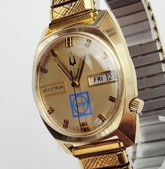 Men’s Vintage 1976 TUNING FORK Watch ACCUTRON “Meyer” Cal.2182