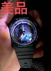 Casio G-Shock GMA-S2100GA-1AJF Black Ana-Digi Watch Used