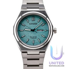 Citizen Zenshin Super Titanium Turquoise Dial 39mm AW0130-85M