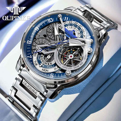 Automatic Mechanical Watch Waterproof Luxury Dial Men’s Men Strap