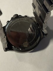 MICHAEL KORS MK-8205 Gray Dial CHRONOGRAPH DATE S/S 10 Atm QUARTZ MEN’S WATCH