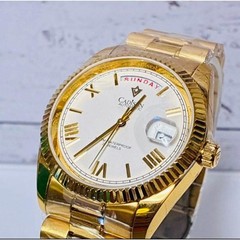 CADISEN Automatic Watch with Japanese Movement Gold