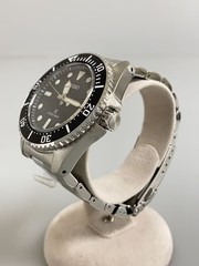 SEIKO Solar Watch Analog Stainless BLK SLV V157 00A0