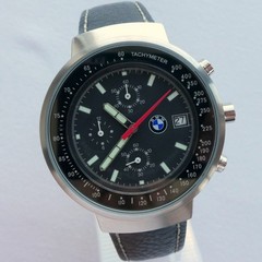 Rare BMW Classic Motorsport Racing Driver Car Accessory Sport Watch Chronograph