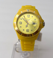 Ice Sili Yellow Silicone Large 44mm SI.YW.B.S.09 Watch