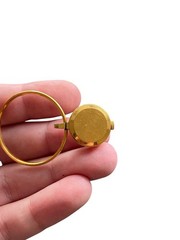 Chaika Watch Coulomb Vintage Women Soviet mechanical Wristwach Gold Plated Au- 5