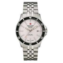 Swiss Alpine Military White Dial Date Display Men’s Watch 7022.1132