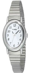 Timex T21902, Women’s Cavatina Silvertone Expansion Band Watch, NEW
