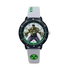Kids Superhero Watch Spider Hero Hulk PU Leather Strap Boys Wrist Watch