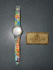 Swatch x MoMA Gustav Klimt Hope II Art Watch Originals Working Unisex From Japan