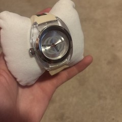 New Gucci Sync XXL Rubber Band Gucci Logoed Dial Assorted Colors Men’s Watch