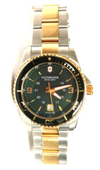 New Victorinox Maverick Large Quartz Green Dial Men’s Watch 242008