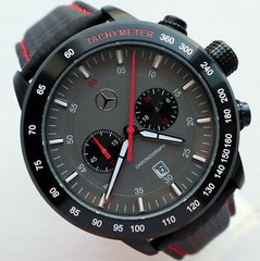 Mercedes Benz Motorsport AMG DTM Racing Car Accessory Sport Chronograph Watch