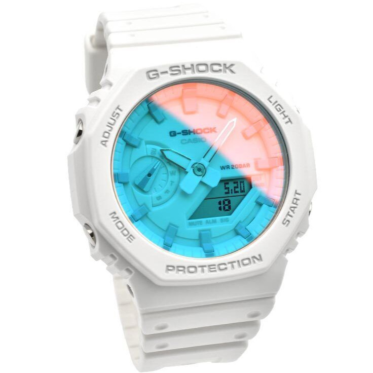 CASIO G-SHOCK GA-2100TL-7AJF BEACH TIME LAPSE Series Analog Digital Watch 45.4mm