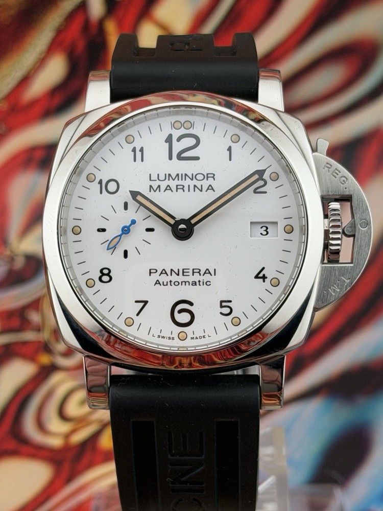 Panerai PAM 1523 Luminor Marina 1950 White Dial – 2019 PAM01523 Complete Set