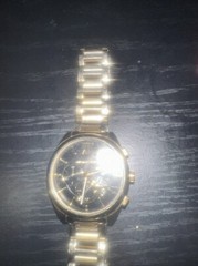 Michael Kors MK8286 Lexington Chronograph Black Dial Gold-tone Men’s Watch RARE