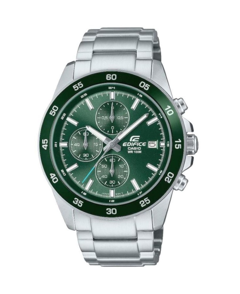 CASIO Men Analog Quartz Casual Watch Classic Dress Green Dial Waterproof Round S