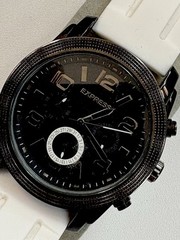 Express Men’s Watch Black And White