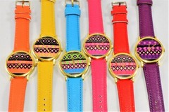 South Western Colorful Designer Fashion Quartz Ladies Watch Many Color to Choose