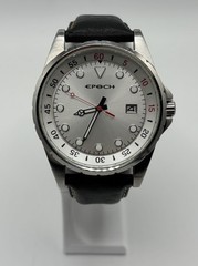 Epoch Mens Watch Luminous Indices And Hands New Battery Date Indicator