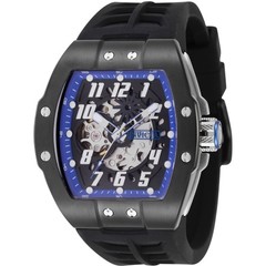 Invicta Men’s Watch S1 Rally Automatic Blue and Black Skeleton Dial Strap 44894