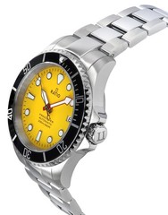 Ratio FreeDiver Yellow Dial Automatic Diver’s 200M RTF044 Men’s Watch