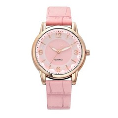 Watch for Ladies Women Girls Leather Strap Fashion Wristwatch Gift