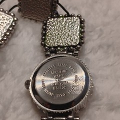 Mayfair Women’s Watch With Crystals/ Stones – Needs Battery