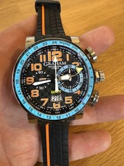 Graham Silverstone Stowe GMT Automatic Limited Edition to 500 Pieces Men’s