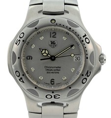 Tag Heuer 37mm Men’s Kirium Silver Dial Swiss Automatic COSC Watch! Ref: WL5110!