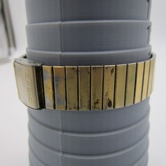 Vtg Casio Databank Digital Calculator Watch Gold Tone DBC-600G Working See Photo