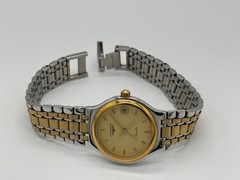 Longines Flagship 152 7145 Quartz Date Stainless Steel Original Band Watch